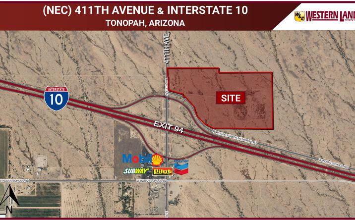 Pictures of Land property located at 0 N 411th Ave, Tonopah, AZ 85354 for sales - image #1