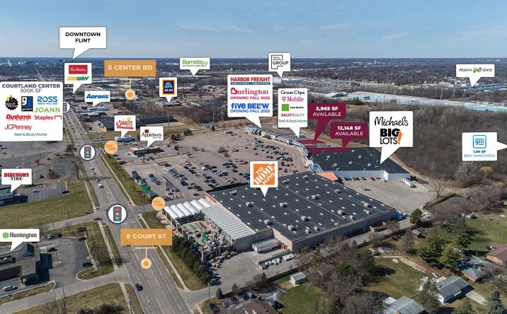 Pictures of Retail property located at 4157-4245 E Court St, Burton, MI 48509 for sales - image #1