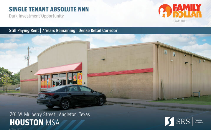 Pictures of Retail property located at 201 W Mulberry St, Angleton, TX 77515 for sales - image #1