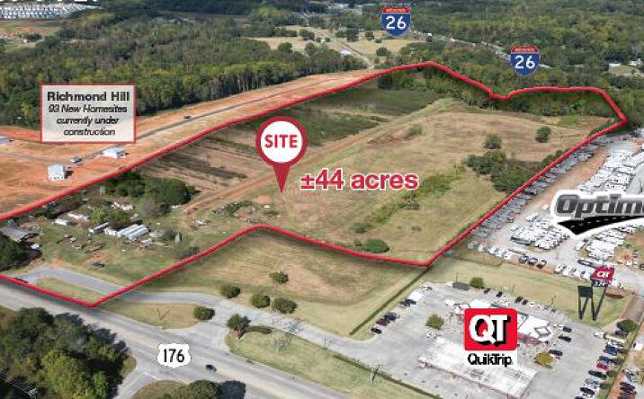 Pictures of Land property located at 9710 Asheville Hwy, Inman, SC 29349 for sales - image #1