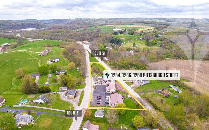 Pictures of Mixed Use, Office, Retail property located at 1264 Pittsburgh St, Uniontown, PA 15401 for sales - image #1