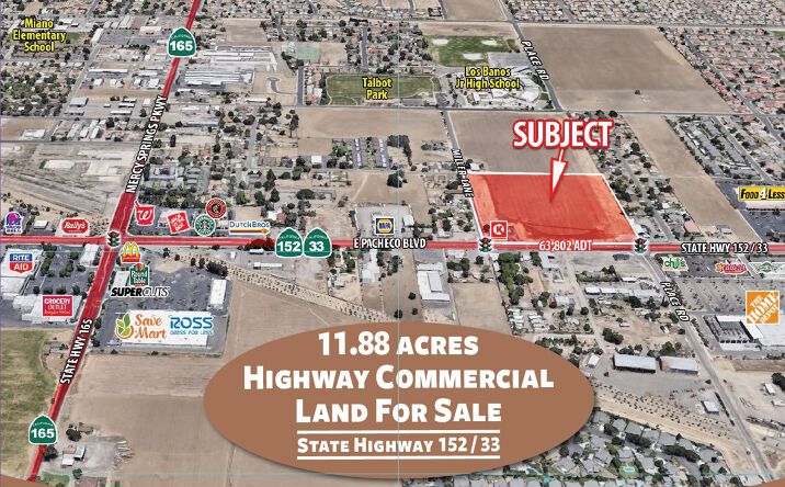 Pictures of Land property located at E Pacheco Blvd, Los Banos, CA 93635 for sales - image #1