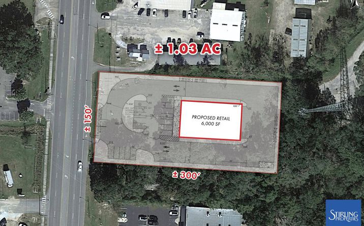 Pictures of Land property located at 416 Saraland Blvd, Saraland, AL 36571 for sales - image #1