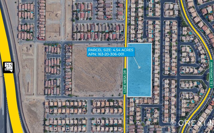 Pictures of Land property located at near Peace Way & Lone Mesa Dr, Las Vegas, NV 89147 for comps - image #1