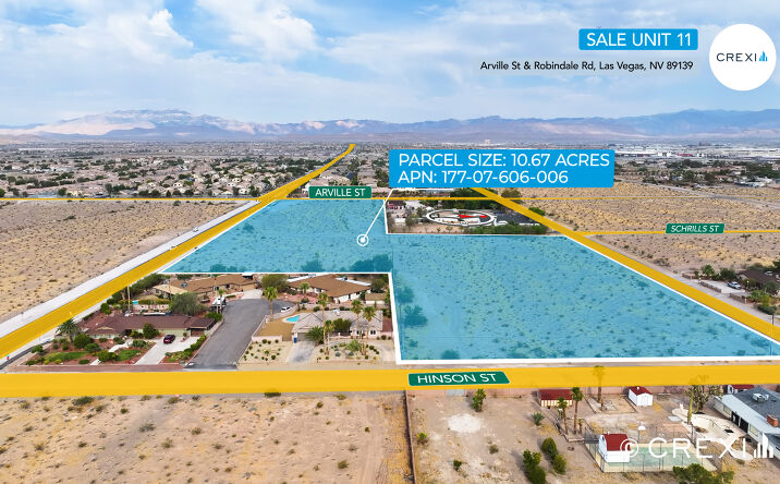 Pictures of Land property located at Arville St & Robindale Rd, Las Vegas, NV 89139 for comps - image #1