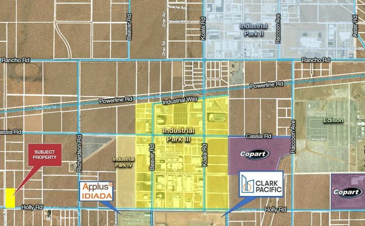 Pictures of Land property located at Vinton Rd, Adelanto, CA 92301 for sales - image #1