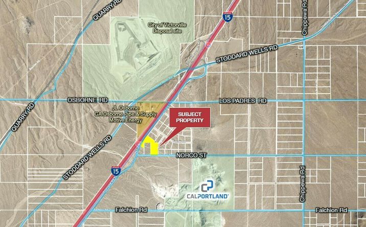 Pictures of Land property located at Frontage Rd, Apple Valley, CA 92307 for sales - image #1