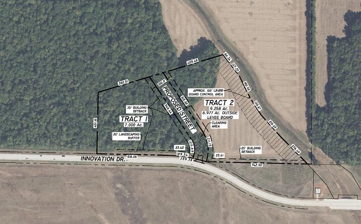 Pictures of Land property located at Innovation Dr., Tract 1, Bossier City, LA 71111 for sales - image #1