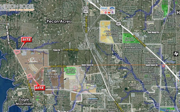Pictures of Land property located at Nec - Boat Club Rd. & Bonds Ranch Rd. Sec - Boat Club Rd. & Peden Rd, Arlington, TX 76006 for sales - image #1