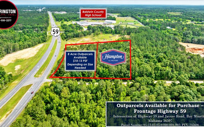 Pictures of Land property located at Charlie Kraker Rd, Bay Minette, AL 36507 for sales - image #1