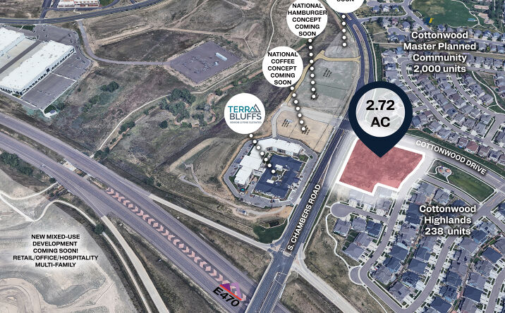 Pictures of Land property located at 8919 Birch Run Ln, Parker, CO 80134 for sales - image #1