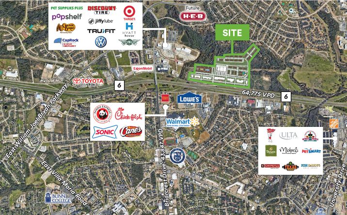 Pictures of Land property located at N Earl Rudder Fwy, Bryan, TX 77802 for sales - image #1