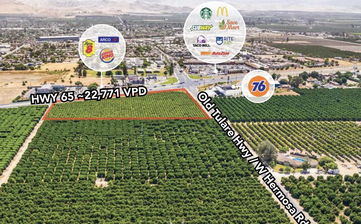 Pictures of Land property located at CA-65, Lindsay, CA 93247 for sales - image #1