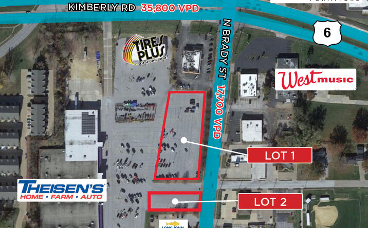 Pictures of Land property located at 3808 N Brady St, Davenport, IA 52806 for sales - image #1