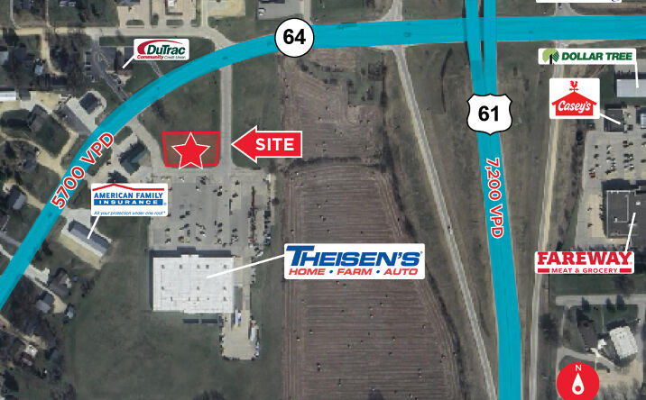 Pictures of Land property located at 18195 IA-64, Maquoketa, IA 52060 for sales - image #1