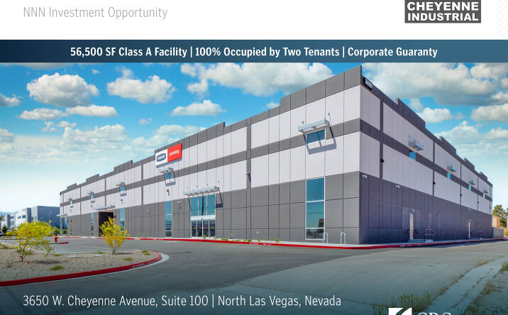 Pictures of Industrial property located at 3650 W Cheyenne Ave, North Las Vegas, NV 89032 for sales - image #1