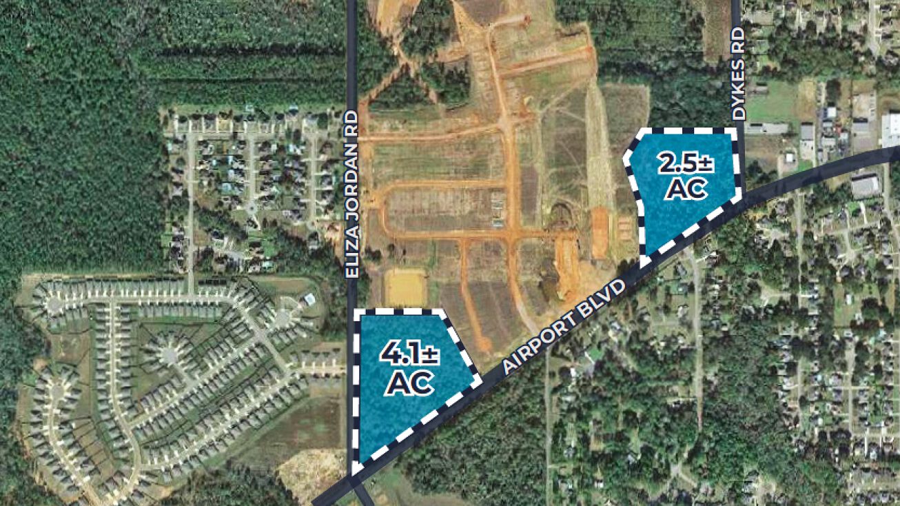 Northeast Corner of Airport Blvd and Eliza Jordan Rd, Mobile, AL 36608