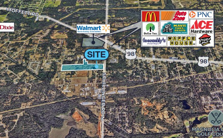 Pictures of Land property located at 3035 Schillinger Rd N, Semmes, AL 36575 for sales - image #1