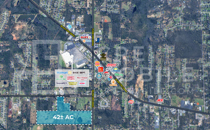 Pictures of Land property located at 3035 Schillinger Rd N, Semmes, AL 36575 for sales - image #1