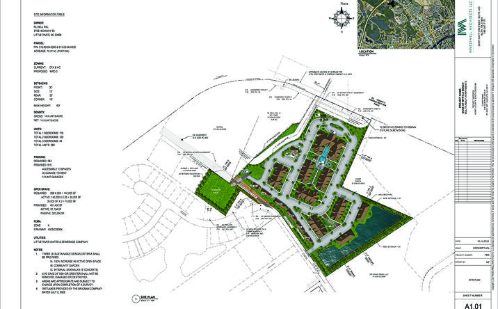Pictures of Land property located at SC Highway 9 & Pecan Street, Little River, SC 29566 for sales - image #1