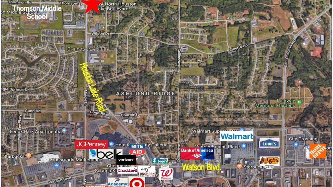 624 N Houston Lake Blvd, Centerville, GA 31028 Land for Sale