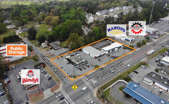 Pictures of Retail property located at 3085, 3095, 3097 Canton Rd, Marietta, GA 30066 for sales - image #1