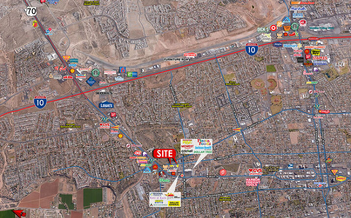 Pictures of Land property located at N Main St, Las Cruces, NM 88001 for sales - image #1