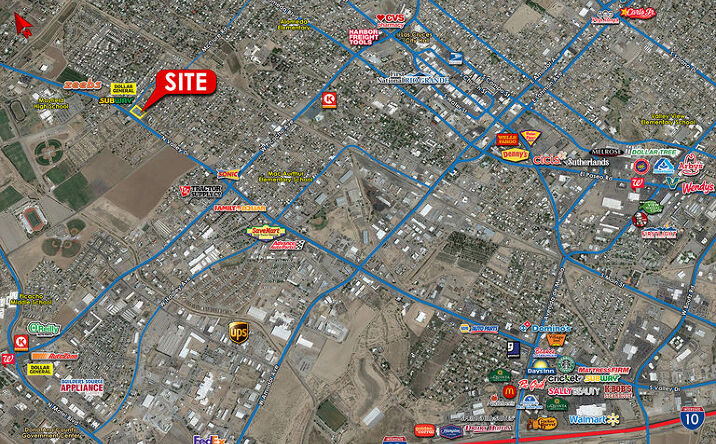 Pictures of Land property located at N Valley Dr & McClure Rd, Las Cruces, NM 88007 for sales - image #1