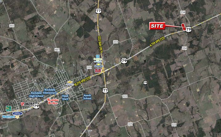 Pictures of Land property located at NWQ of Hwy 79 & CR 234, Franklin, TX 76567 for sales - image #1