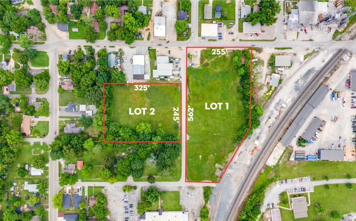 Pictures of Land property located at 4.94 AC Lots 1 & 2 S. Britt St, Siloam Springs, AR 72761 for sales - image #1