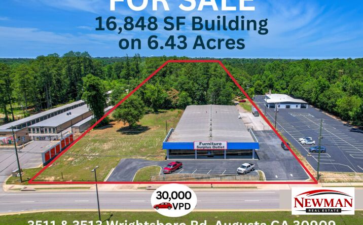 Pictures of Retail property located at 3511 Wrightsboro Rd, Augusta, GA 30909 for sales - image #1