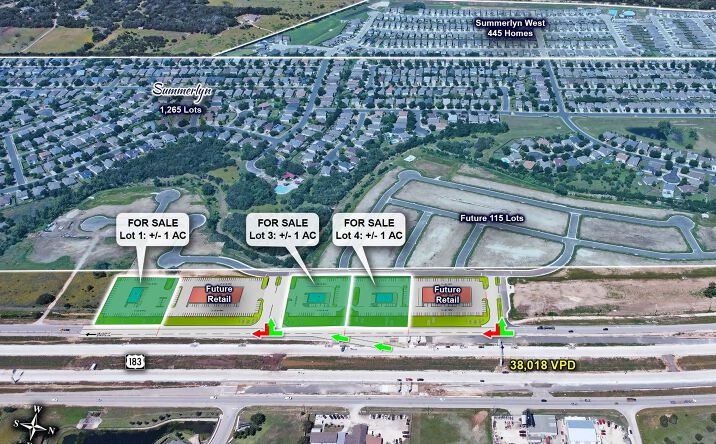 Pictures of Land property located at 183A Frontage Rd, Leander, TX 78641 for sales - image #1