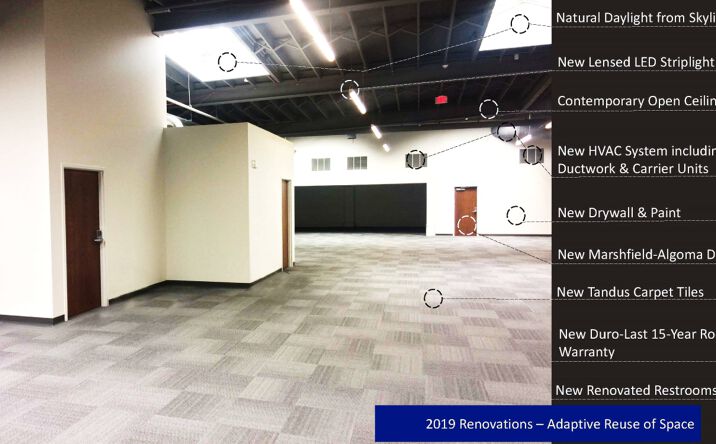 Pictures of Hospitality, Mixed Use, Office, Retail property located at 533 E Walnut St, Green Bay, WI 54301 for sales - image #1