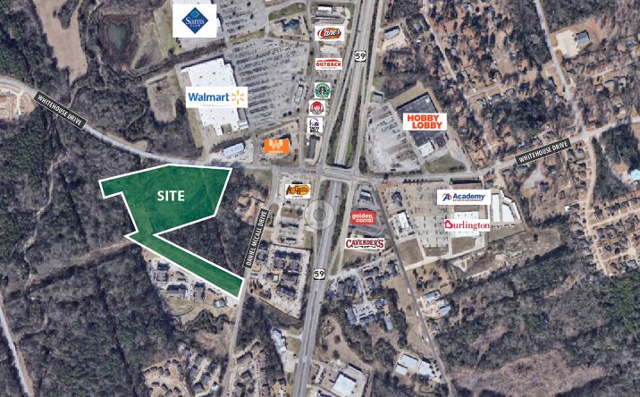 Pictures of Land property located at Whitehouse Drive & Daniel McCall Drive, Lufkin, TX 75904 for sales - image #1