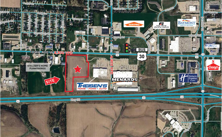 Pictures of Land property located at 602 Iowa Ave W, Marshalltown, IA 50158 for sales - image #1