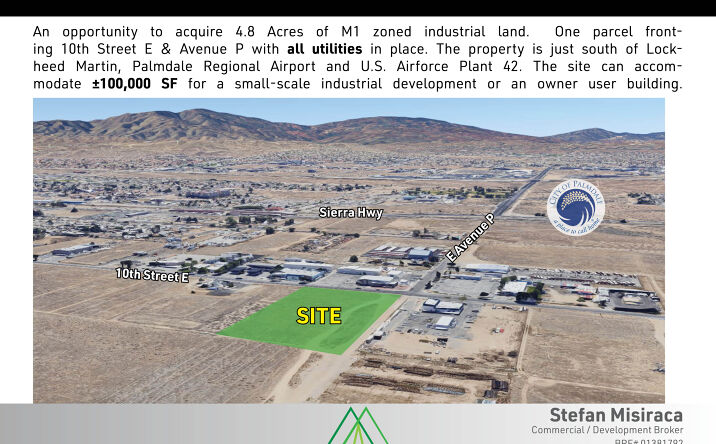 Pictures of Land property located at 39149 10th St E, Palmdale, CA 93550 for sales - image #1