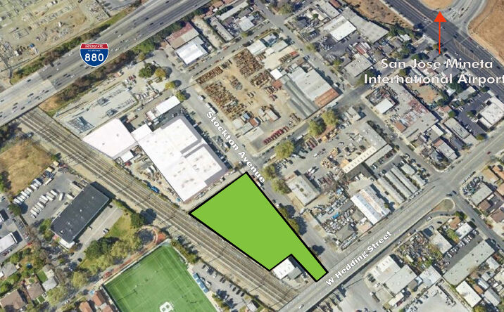 Pictures of Industrial, Land property located at 905 Stockton Ave, San Jose, CA 95110 for sales - image #1