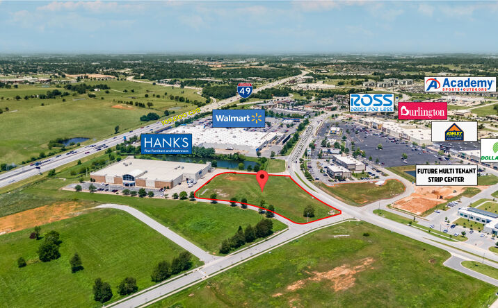 Pictures of Land property located at 3.67 Acres S Pleasant Crossing Blvd, Rogers, AR 72758 for sales - image #1