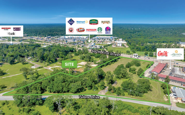 Pictures of Land property located at 2121 S First St, Lufkin, TX 75901 for sales - image #1
