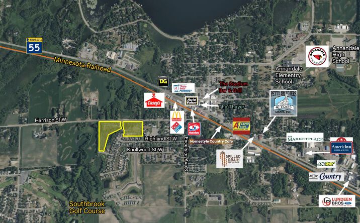 Pictures of Land property located at Harrison Street West & Douglas Drive South, Annandale, MN 55302 for sales - image #1