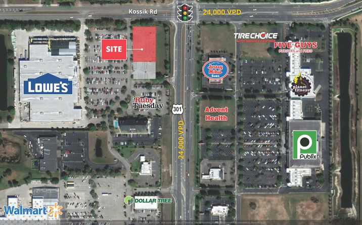 Pictures of Land property located at 7921 Gall Blvd, Zephyrhills, FL 33541 for sales - image #1