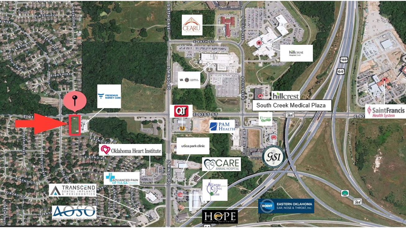 Pictures of Land property located at 9220 E 91st St, Tulsa, OK 74133 for sales - image #1