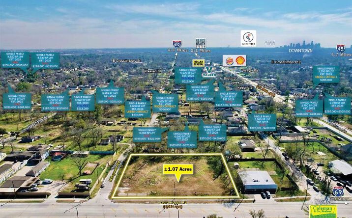 Pictures of Land property located at 5022 Laura Koppe Rd, Houston, TX 77016 for sales - image #1