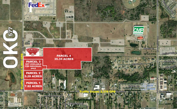 Pictures of Retail, Land property located at S.E. 89th Street & S. Bryant Avenue, Oklahoma City, OK 73149 for sales - image #1