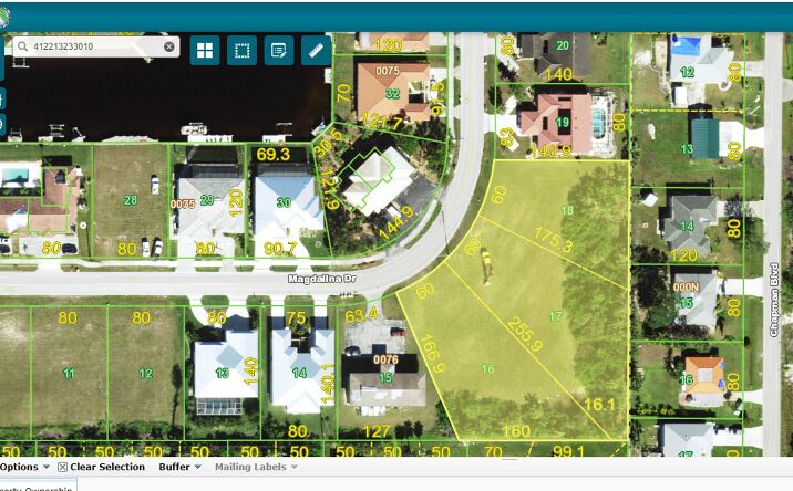 Pictures of Land property located at 2633 Magdalina Dr, Punta Gorda, FL 33950 for sales - image #1