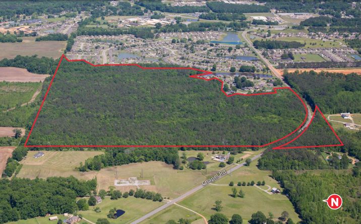 Pictures of Land property located at Chapel Rd, Wetumpka, AL 36092 for sales - image #1