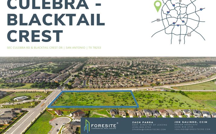 Pictures of Land, Retail property located at Sec Culebra Rd & Blacktail Crest Dr, San Antonio, TX 78253 for sales - image #1