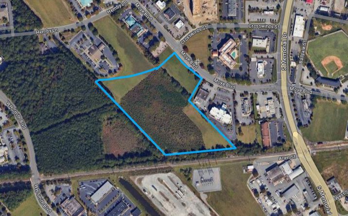 Pictures of Land property located at 900 Moye Blvd, Greenville, NC 27834 for sales - image #1