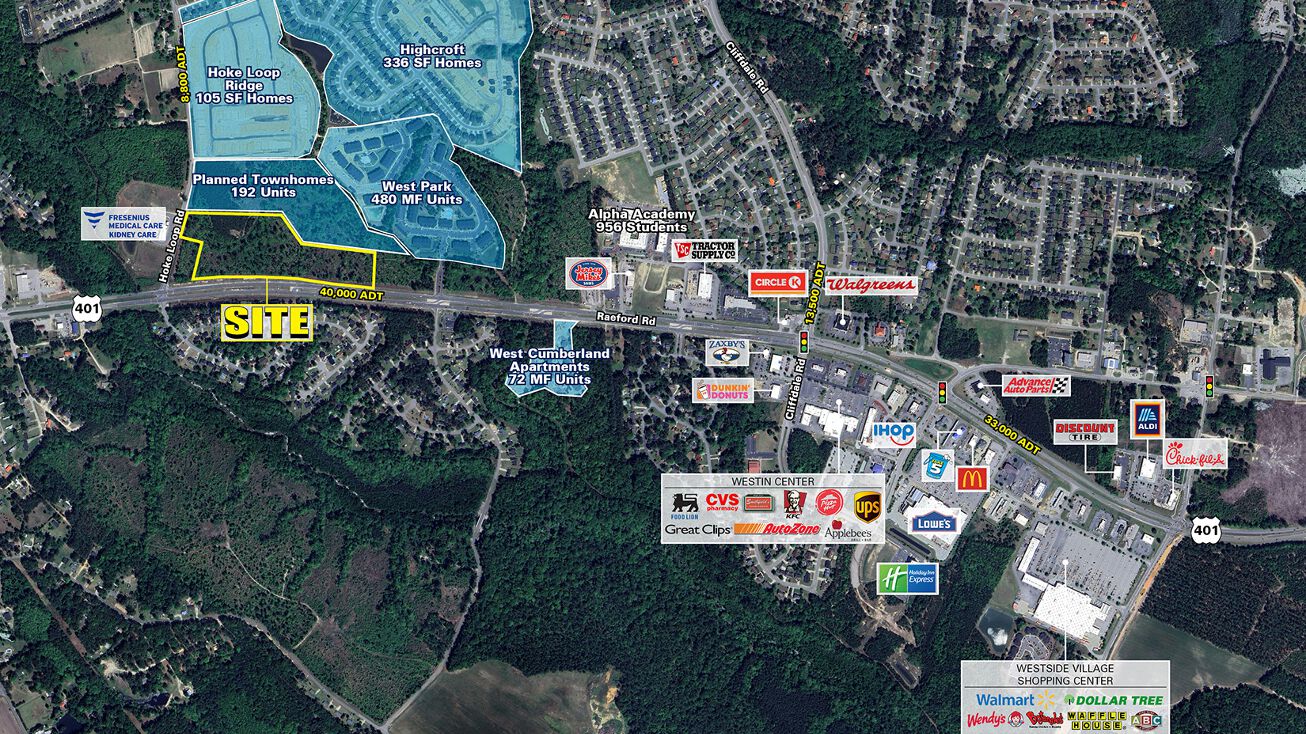 Raeford Rd & Hoke Loop Rd, Fayetteville, NC 28314