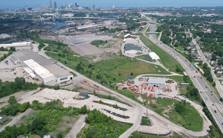 Pictures of Land property located at I-77 & Pershing Ave, Cleveland, OH 44105 for sales - image #1
